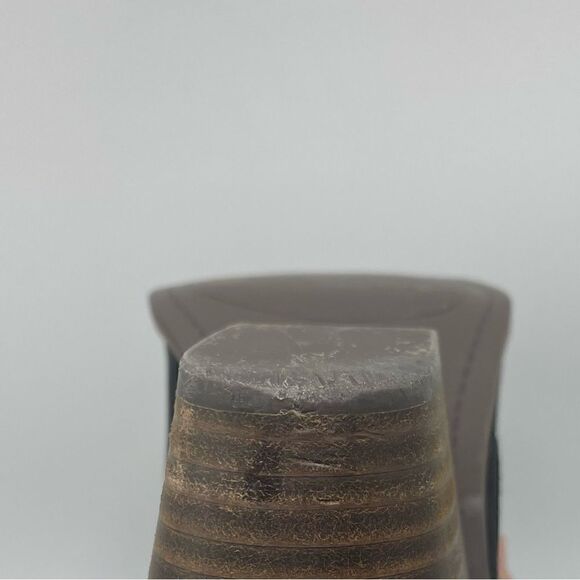 Lucky Brand Victorey suede ankle bootie in Black Deer- size 7.5 - Picture 9 of 11